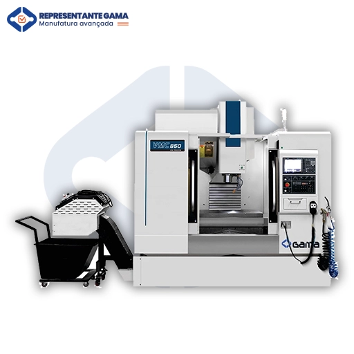 Máquina de centro de usinagem vertical gama CNC
