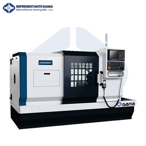 Máquina de torno CNC barramento paralelo industrial