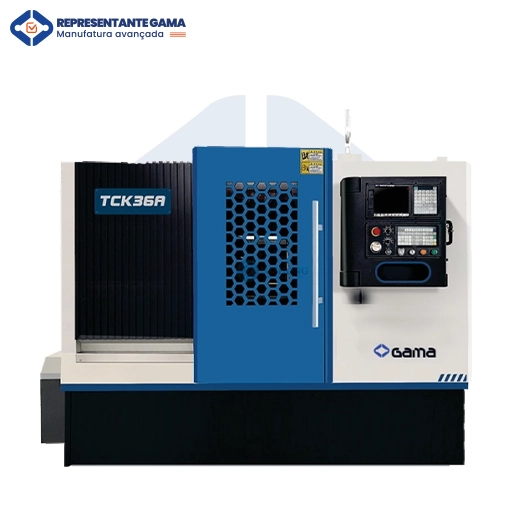 Torno CNC versátil para aço, inox e alumínio